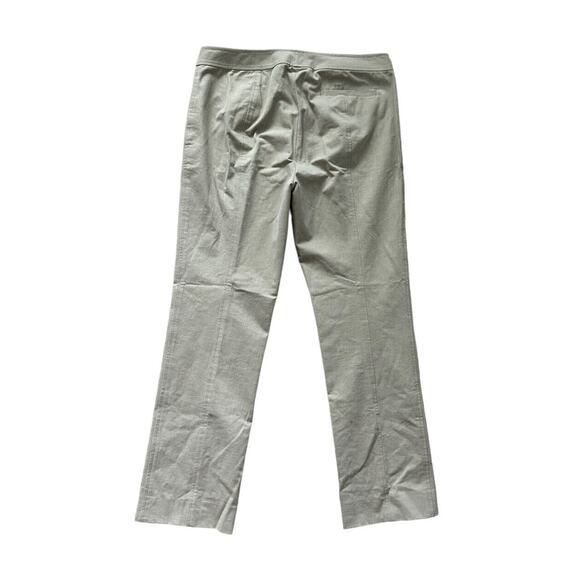 Lafayette 148 NY Women’s Light Khaki Textured Trousers Dress Pants 6 Zip Pockets - Picture 2 of 6